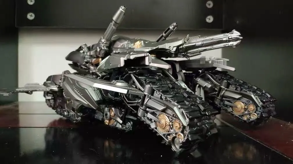 13" Inch Deformation BMB LS-06 Megatron (LIGHT UP) LED "Jet Tank" Oversized Studio Series 'SS-13'