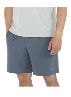 7" Lined Breeze Short Blue Dusk II