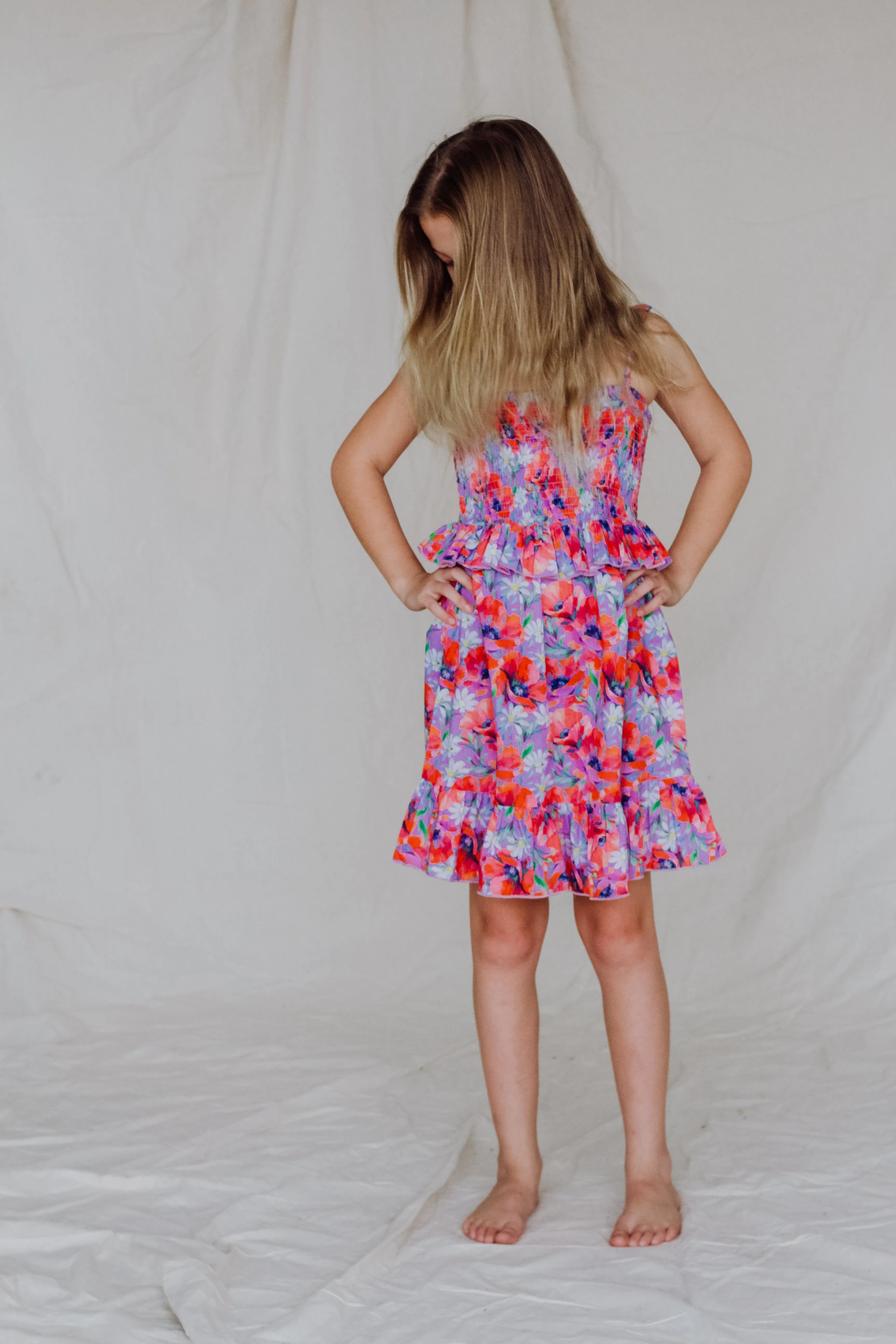 Arabella Dress - Purple Shampoo - Summer Field
