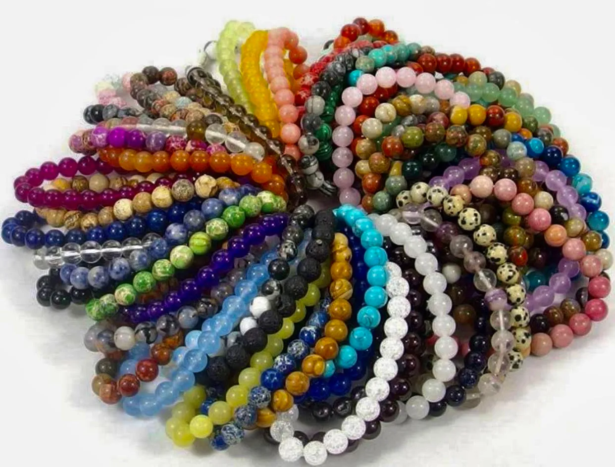 BEADED STRETCHY BRACELET