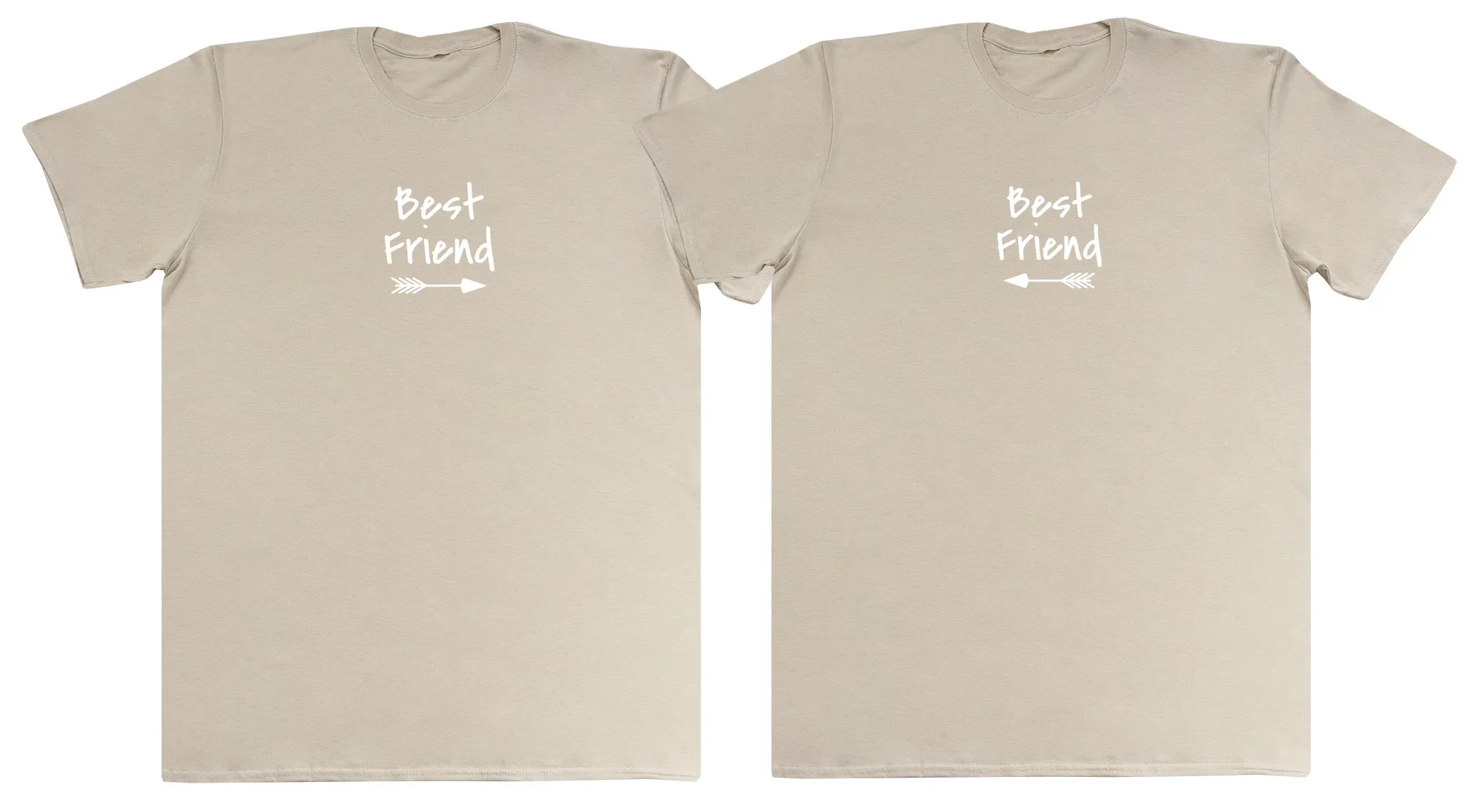 Best Friend Arrows Matching Set - New Style Huge Comfy T-Shirts