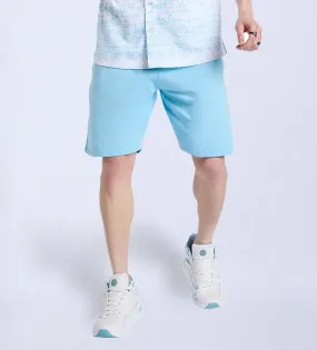 Blue Airy Bandana Shorts For Men