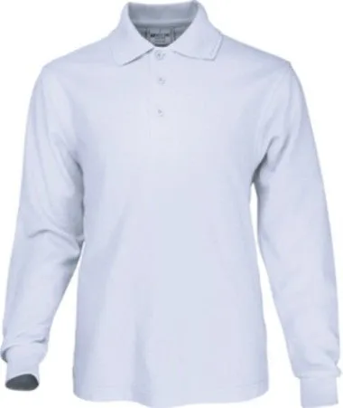 Bocini Mens Long Sleeve Basic Polo-(CP1401)