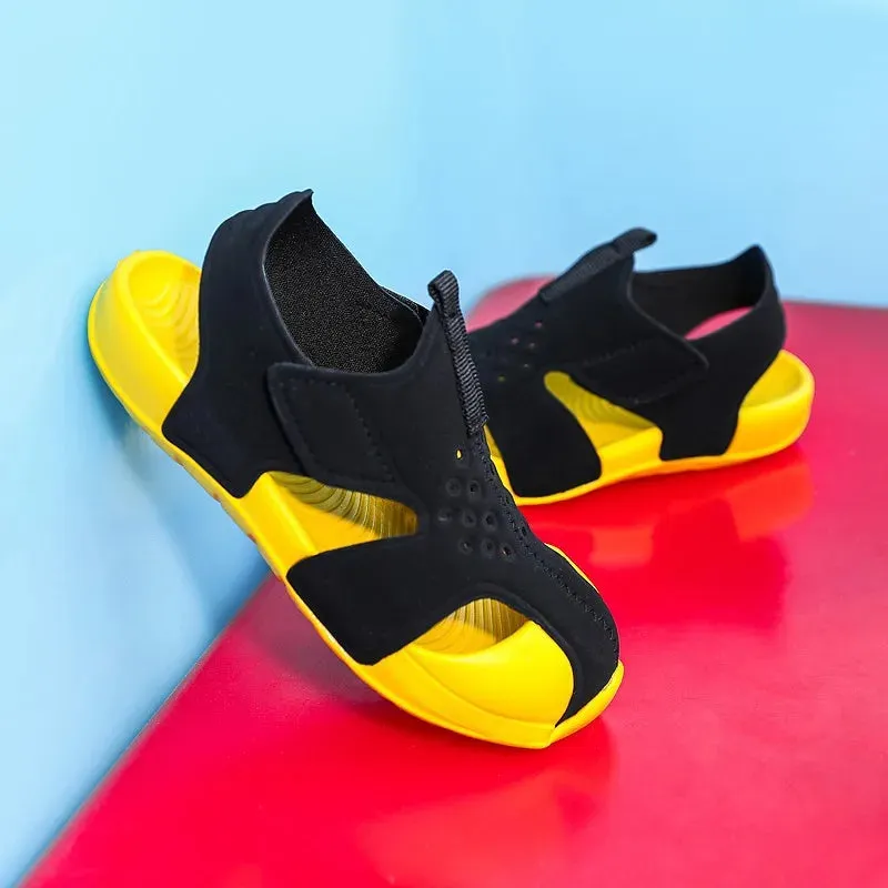 Candy-colored Hollow-out Fashion Sandals for Kids