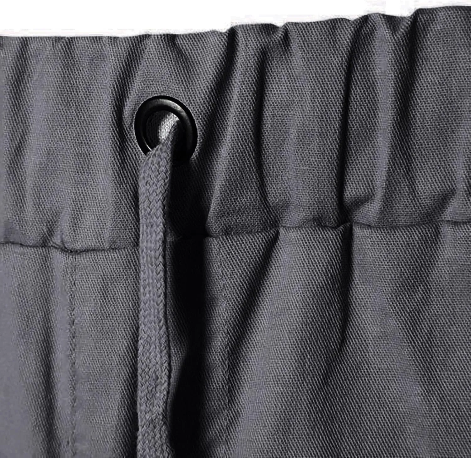 CRNTCEM Drawstring Casual Cargo Shorts for Men Summer Outdoor Twill Chinos Short Relaxed Fit Cotton Work Shorts with Pocket