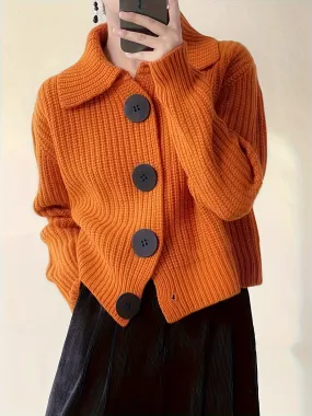 Elara Knit | Ribbed Cardigan
