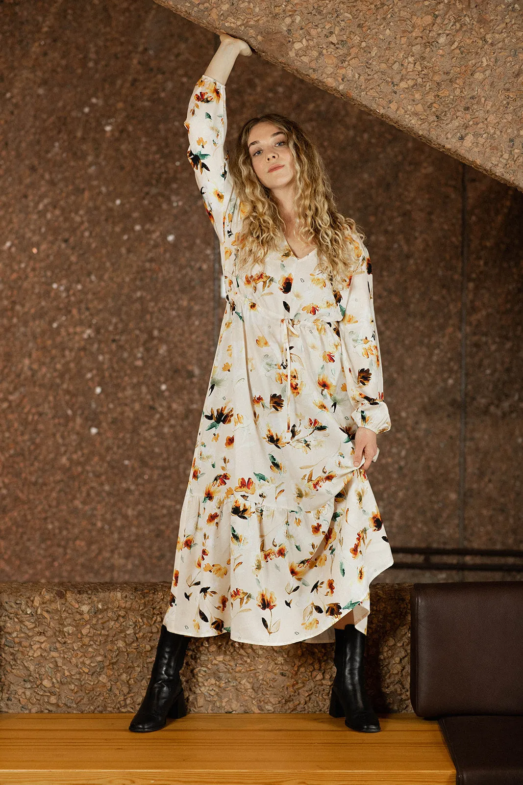 Flowy Dress Blush