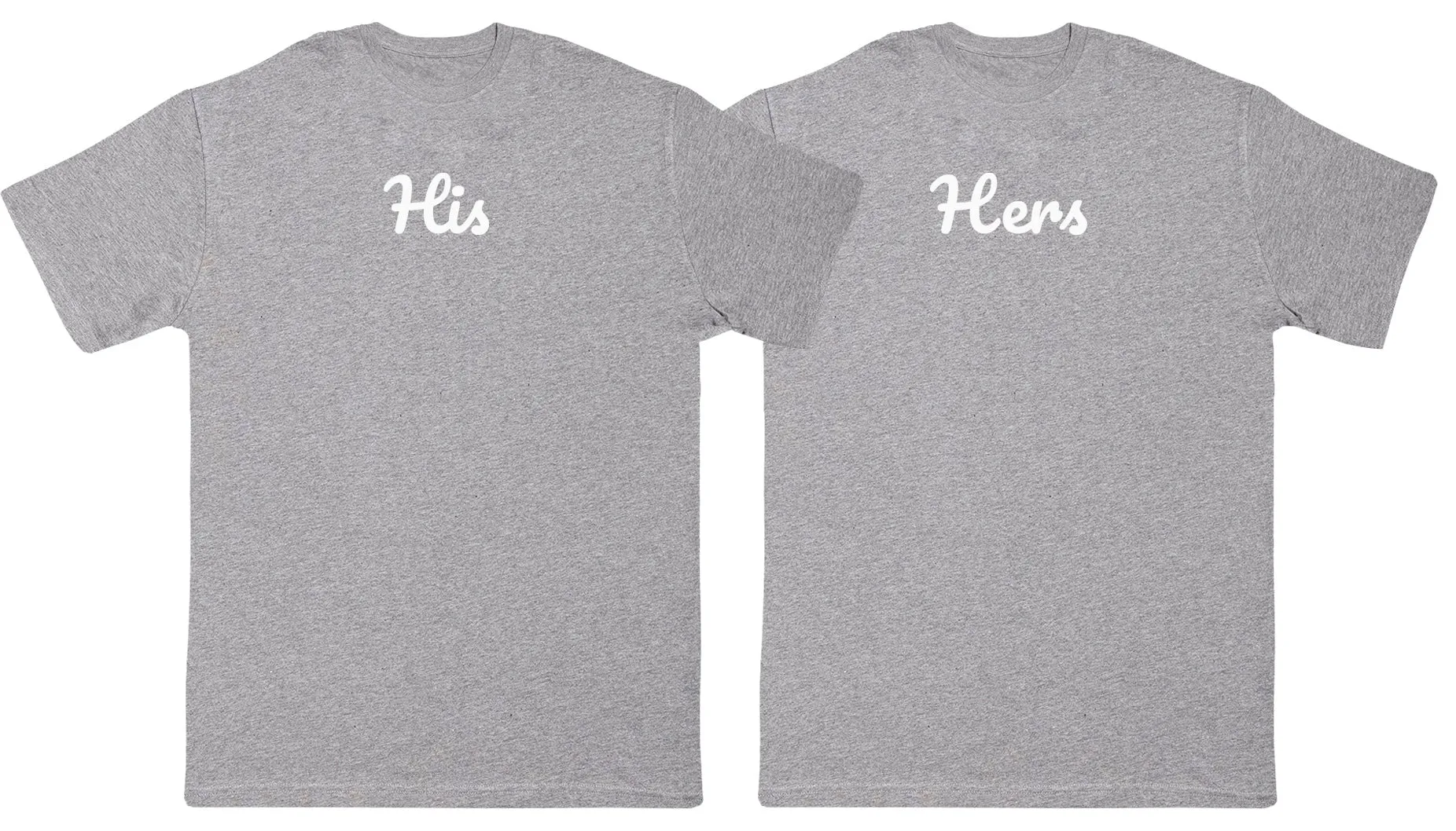 His & Hers - New Style Huge Comfy T-Shirt