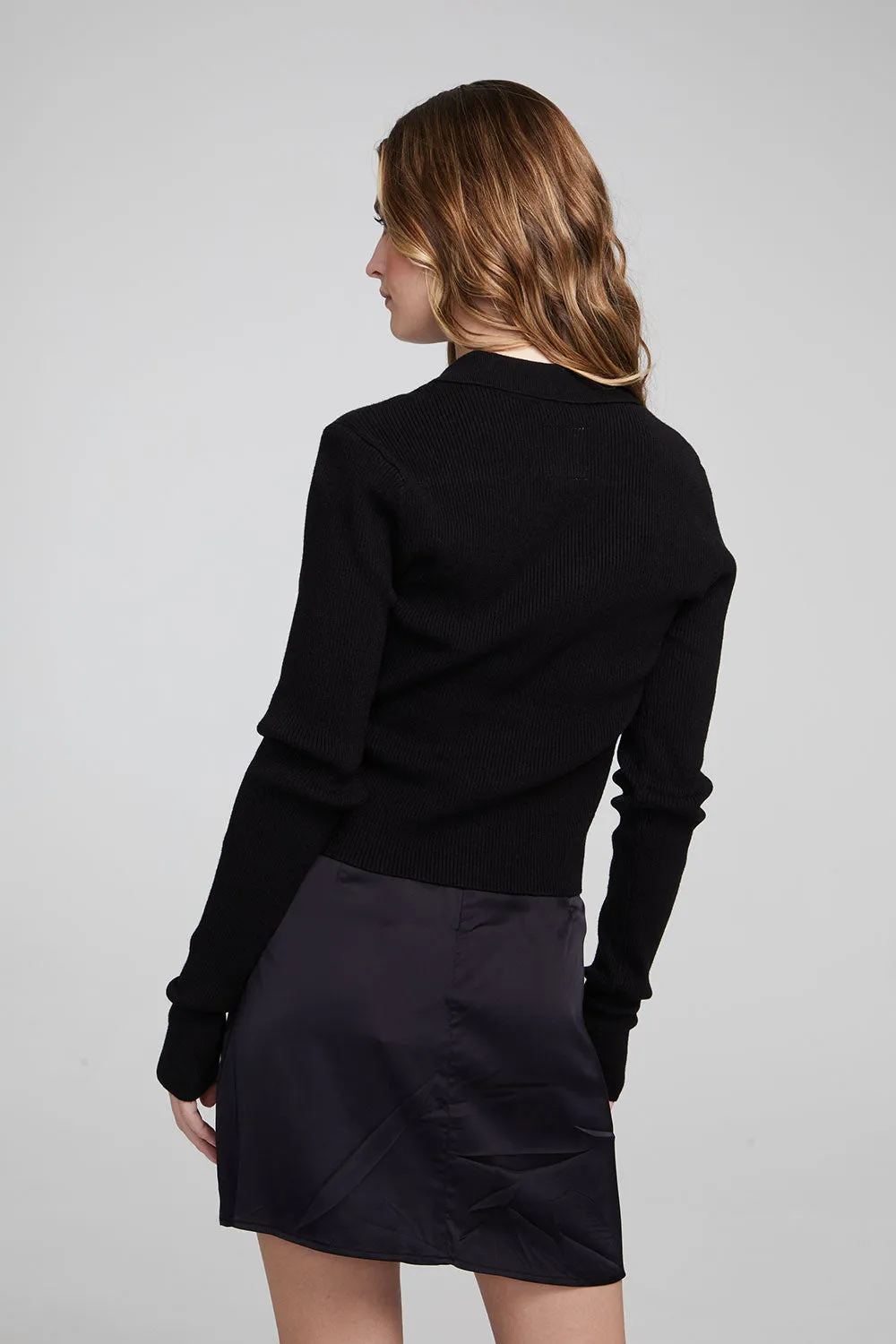 Jayla Shadow Black Cardigan