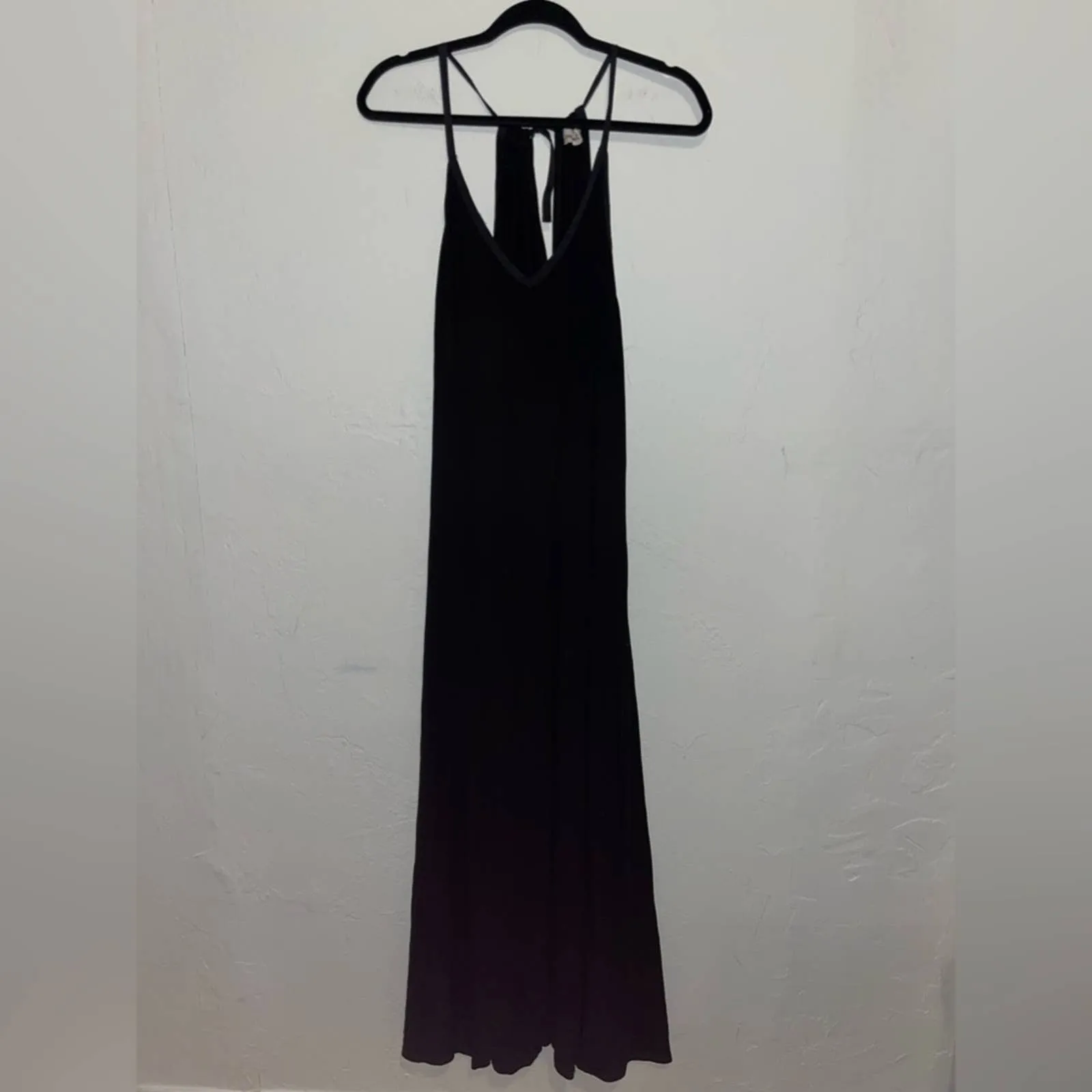 Johnny Was Calmé V-Neck Tie Back Maxi Dress (XS)