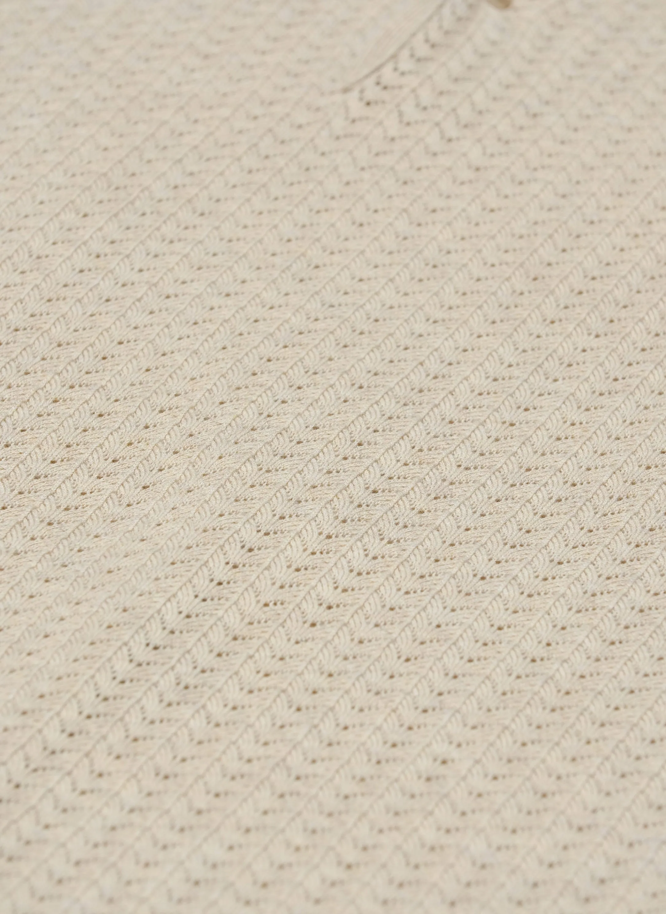 Knitted Polo Sand