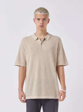 Knitted Polo Sand