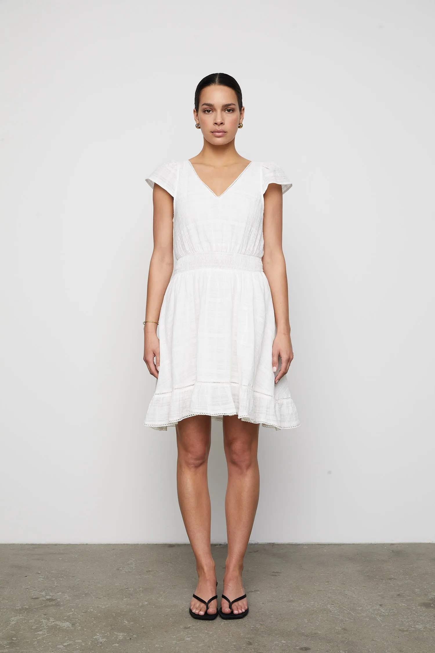 Melia Dress - White