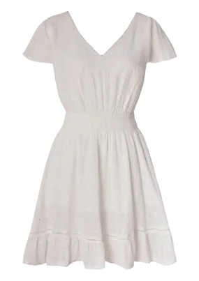 Melia Dress - White