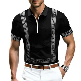 Men's Fashion Short Sleeve Polo Shirt 71975666YM