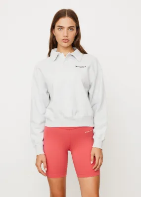 Serif Logo Embroidered Polo
