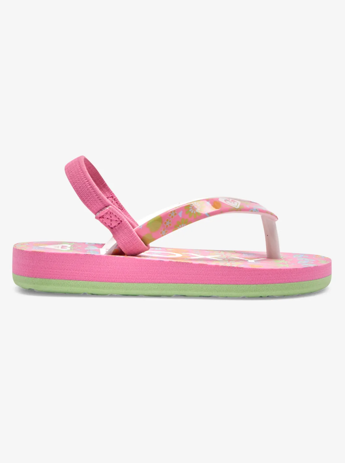 Toddlers Pebbles Sandals - Crazy Pink/Soft Lime