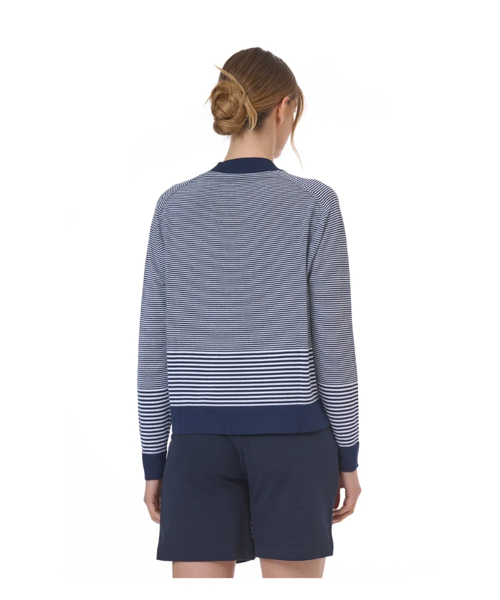 US POLO WOMEN STRIPPED COTTONE PULLOVER