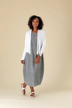 White Nailhead Breathable Cardigan